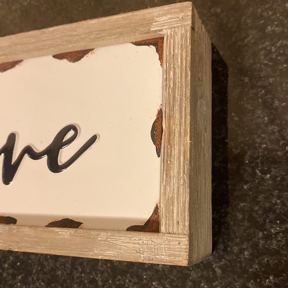 Hobby Lobby Rustic Believe Table Decor - Picture 5 of 6